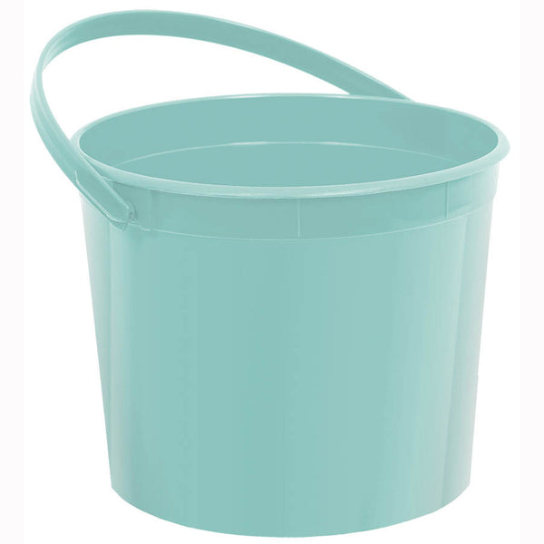 Bright Pink Plastic Bucket