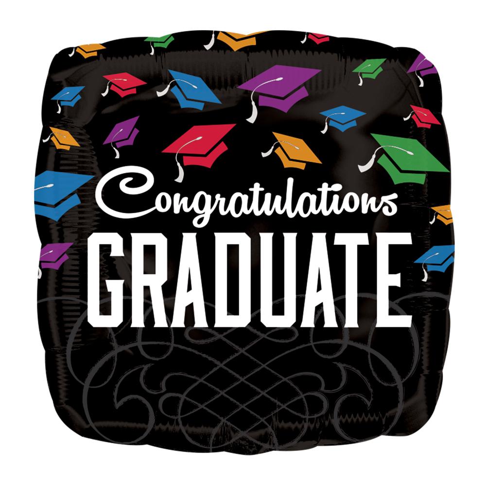 Shop For Congrats Grad You Did It Square Foil Balloon 18in | 18 Inch ...