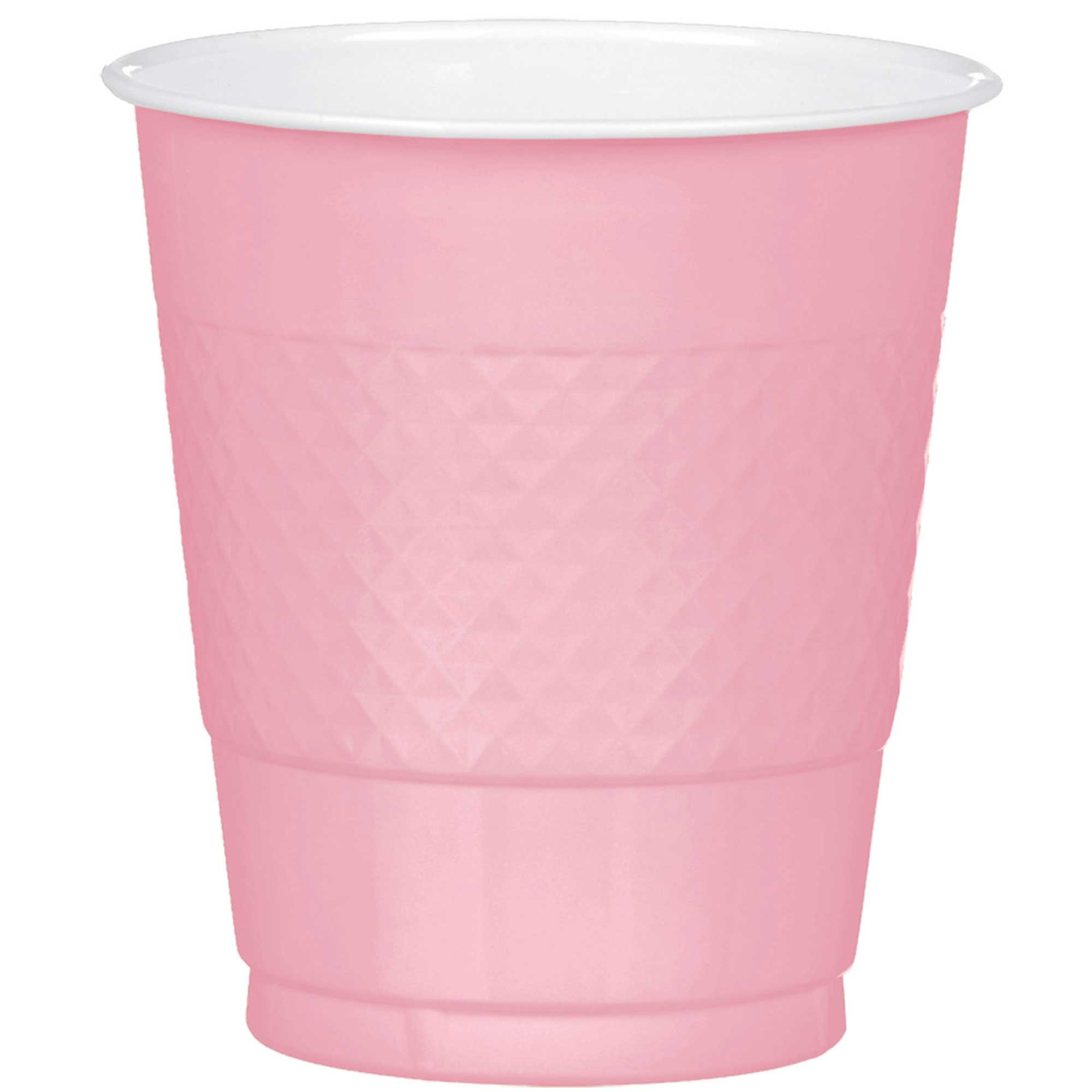 Shop Now New Pink Plastic Cups 12oz 20pcs Party Centre Uae 2023 