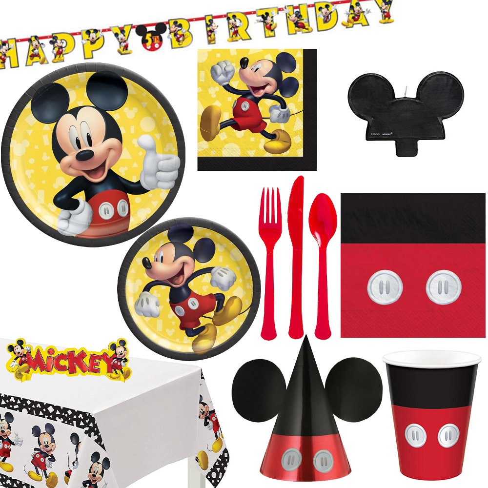 Shop Now Mickey Forever Party Kit For 8 People - Party Centre, UAE 2024