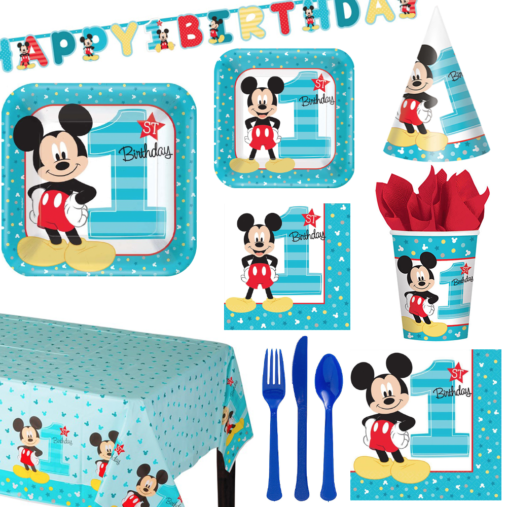 Officially Licensed Mickey Mouse Theme Party - Temu