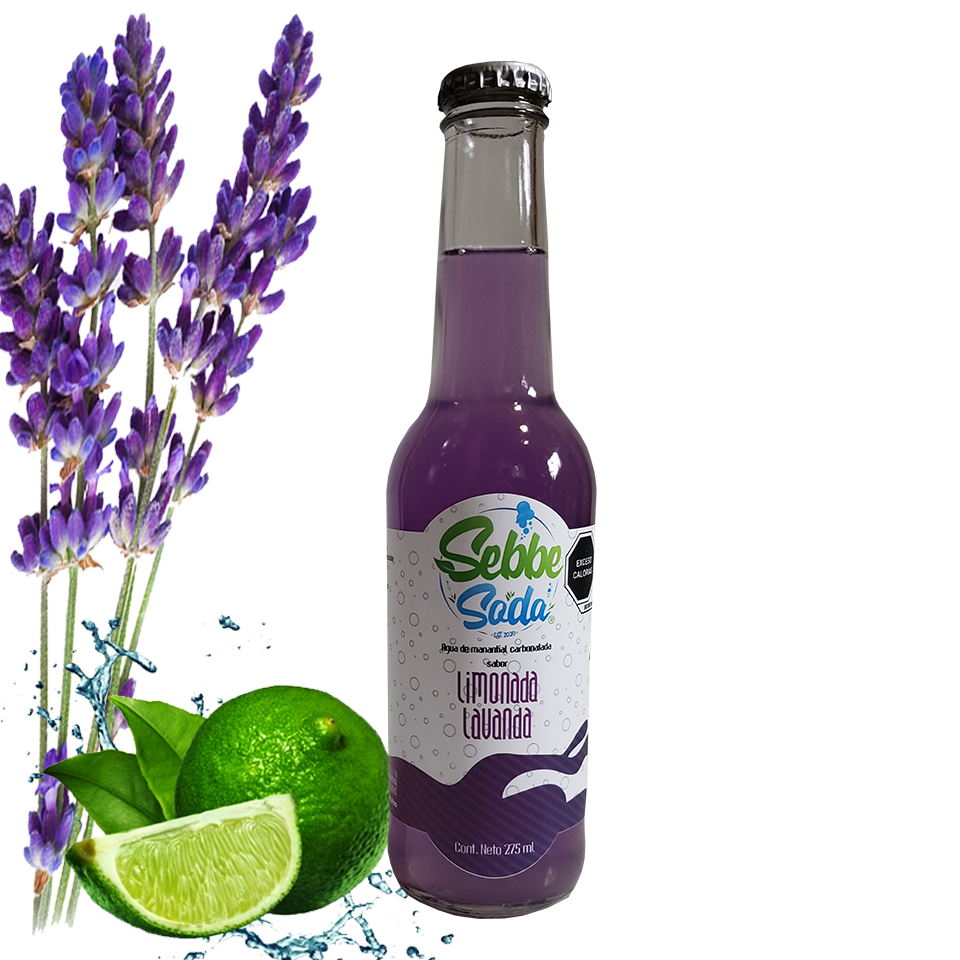 Limonada lavanda - Caja de 24 – Sebbe Soda