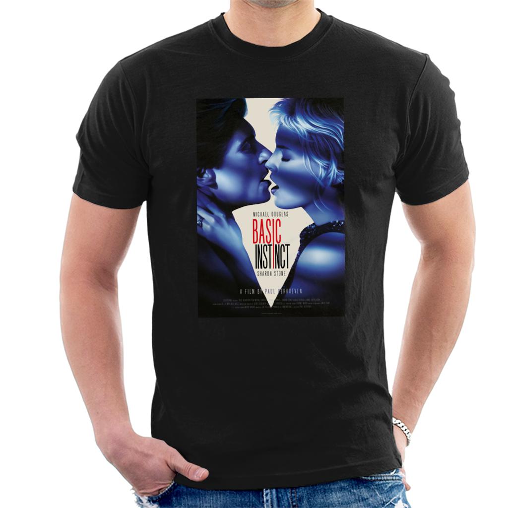 Basic Instinct Catherine And Nick Kiss Men's T-Shirt