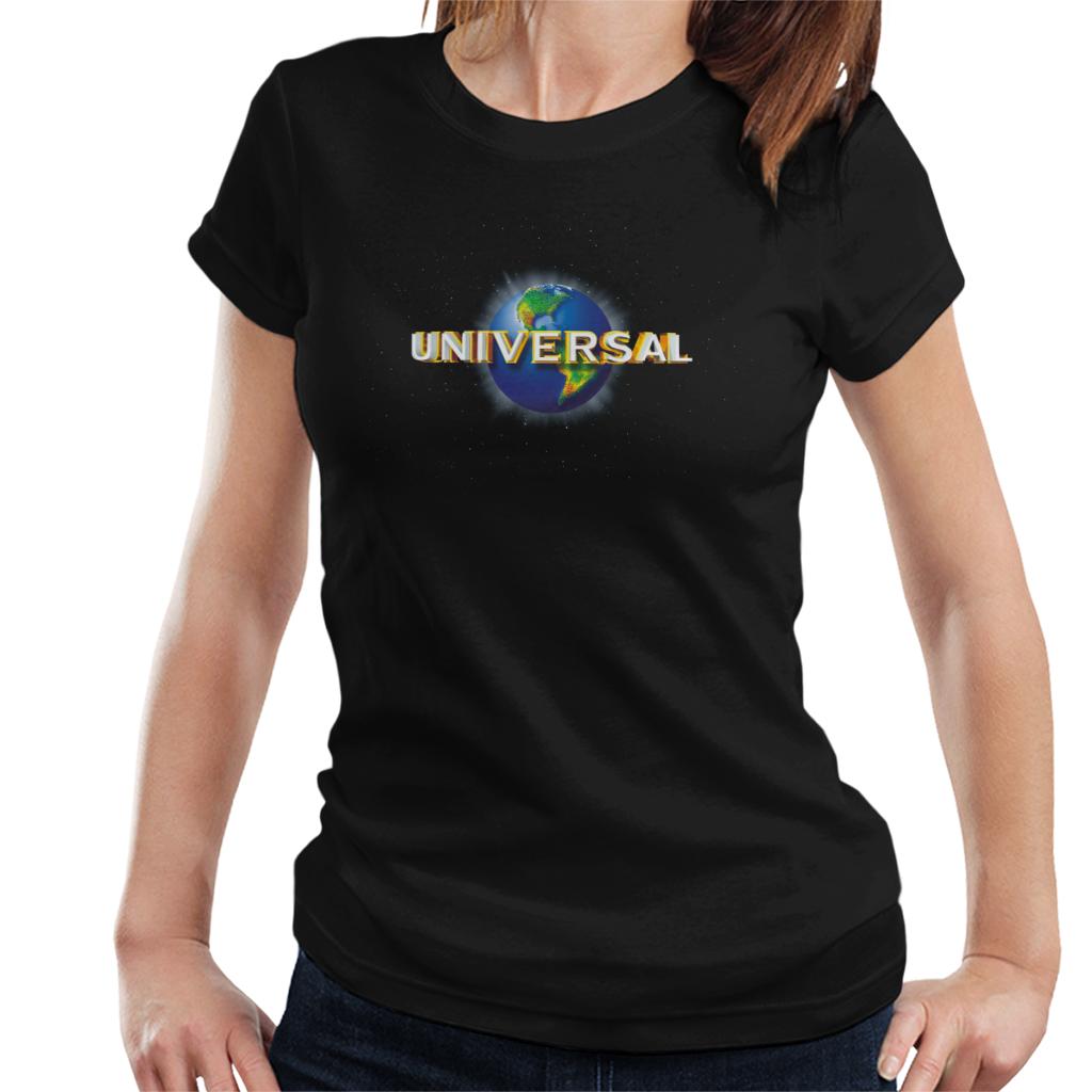 Universal Pictures 1927 Black And White Logo Women's T-Shirt | All