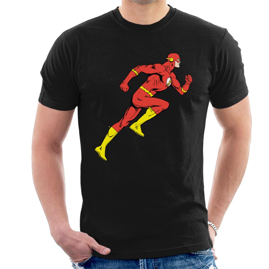 The Flash Comic Running Men's T-Shirt