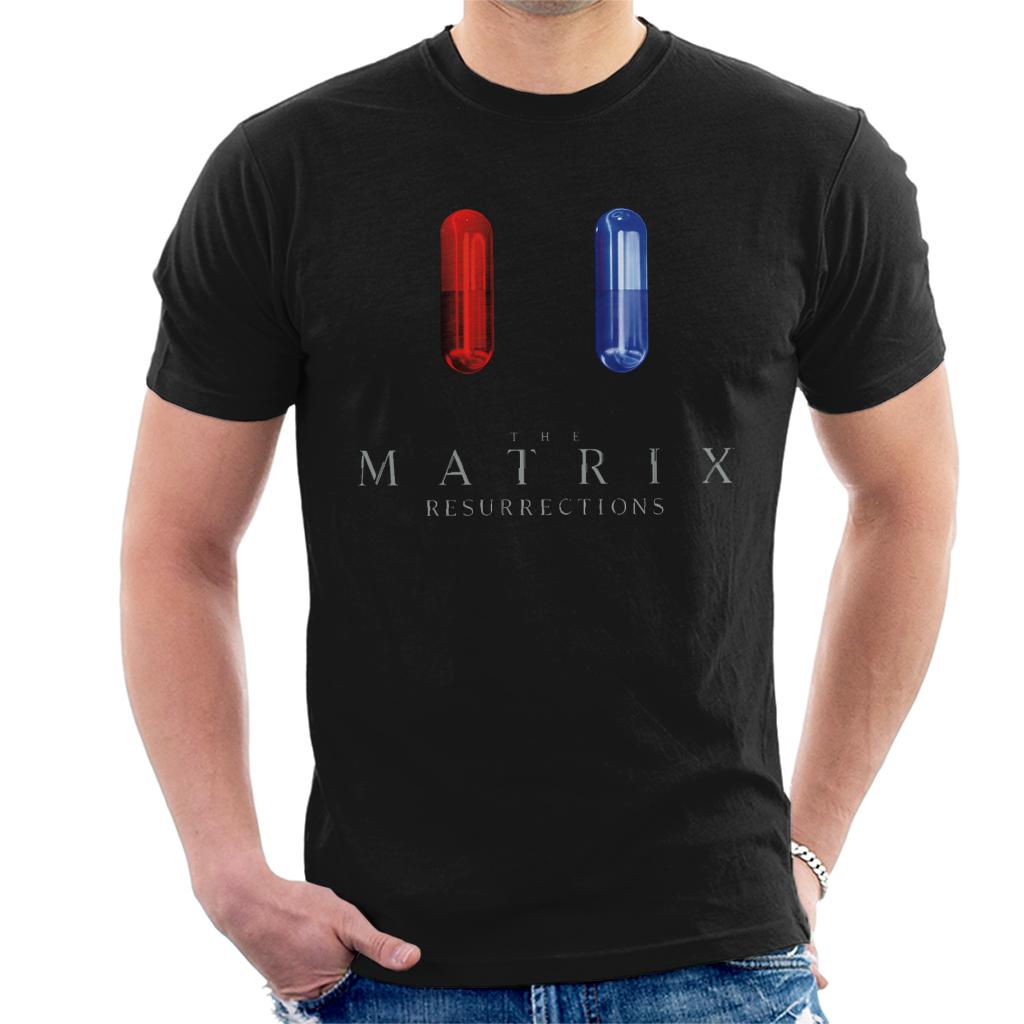 The Matrix Resurrections Blue Or Red Pill Men's T-Shirt