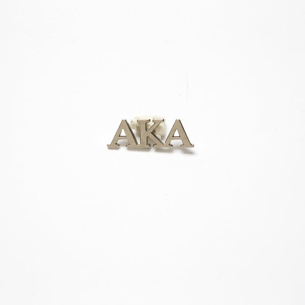 AKA Greek Letters Lapel Pin