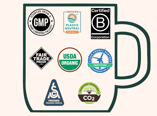 Amavida Coffee Roasters certifications