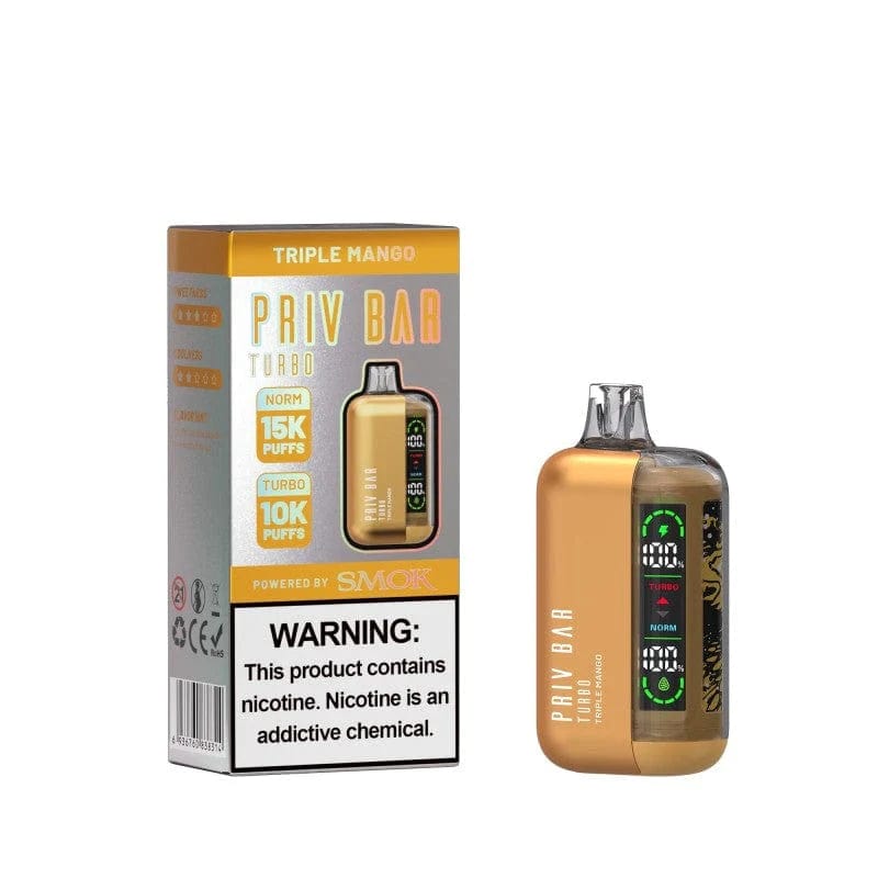 Peach Berry Ice Priv Bar Turbo Disposable Smok | $16.99