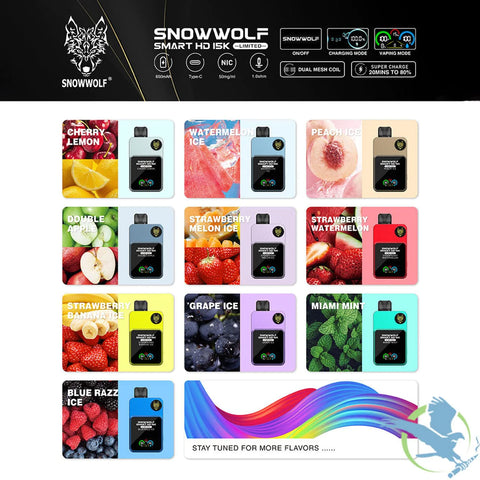 Snowwolf Smart HD 15k Disposable