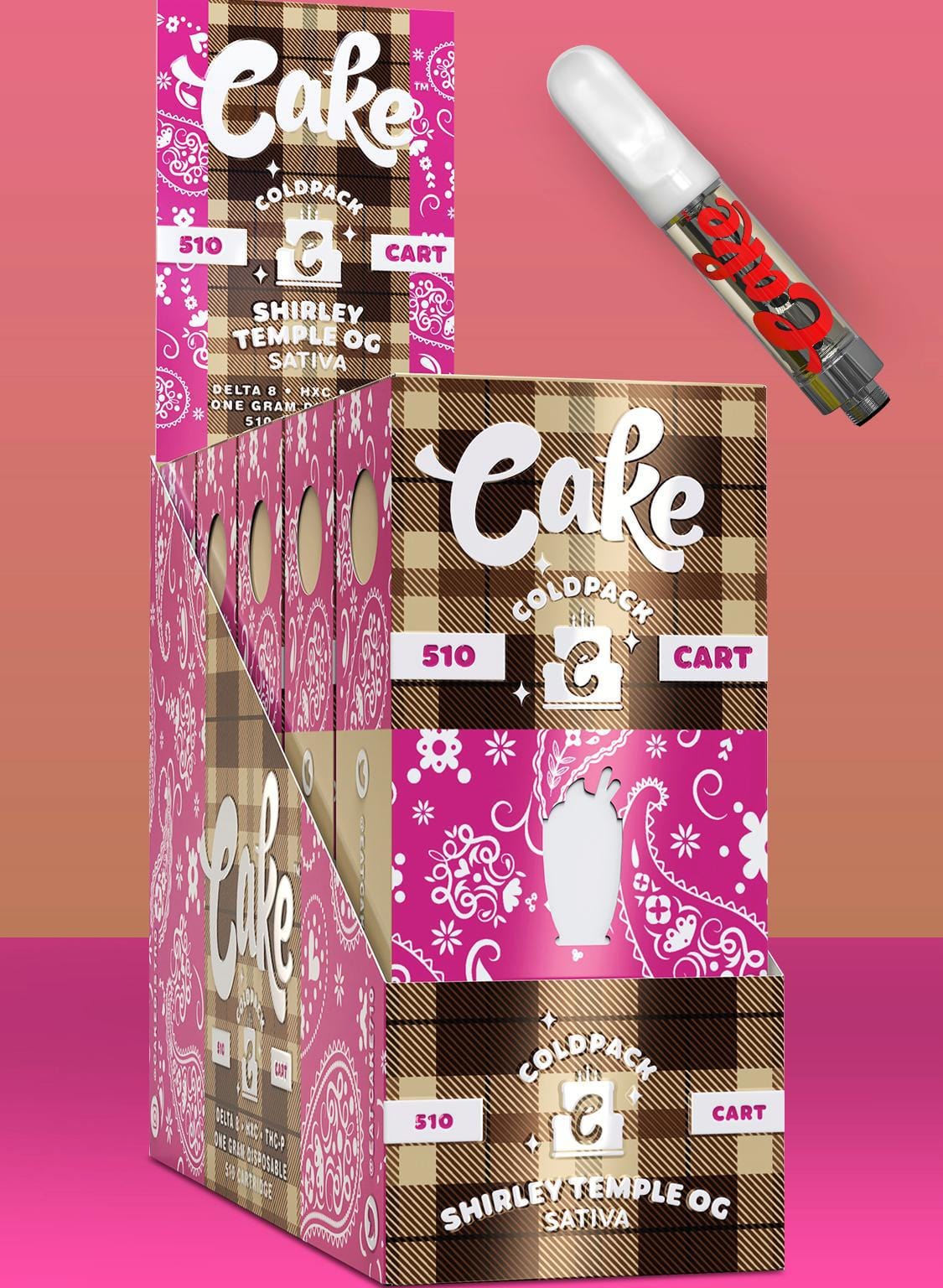 Cake Carts Delta 8 Cold Pack 510 Thread (Buy 4 get 1 Free)