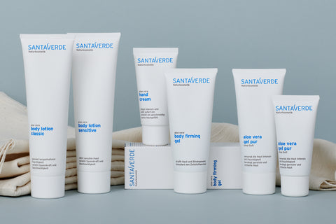 body care Line from Santaverde organic skin care.