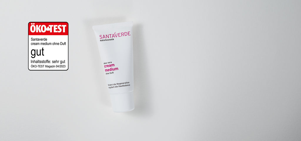 Santaverde cream medium ohne Duft mit ÖKO-TEST „gut“