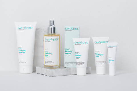 pure Line from Santaverde organic skin care.