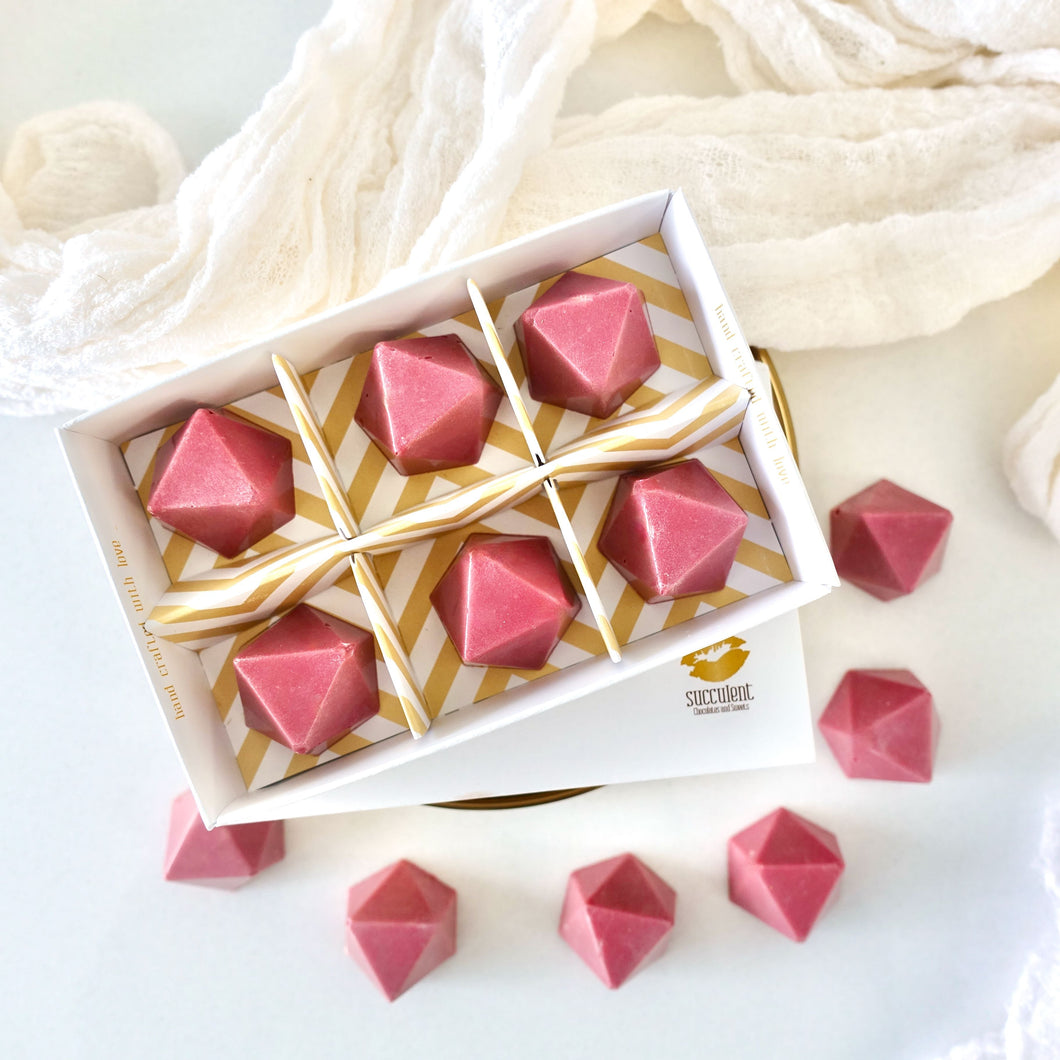 Box of 6 Fruity Ruby Truffles