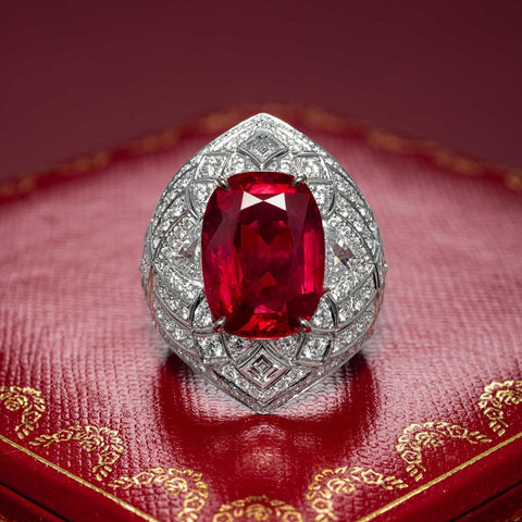 Cartier burmese ruby