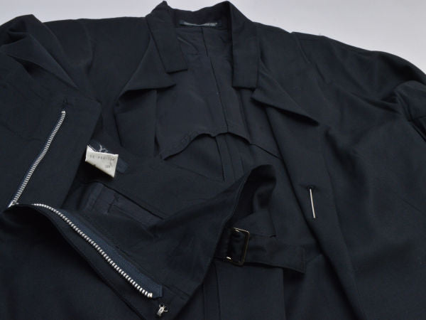 ワイズ Y's ヨウジヤマモト セットアップ ジャケット パンツ 4サイズ ブラック レディース j_p F-L6863 【中古】
