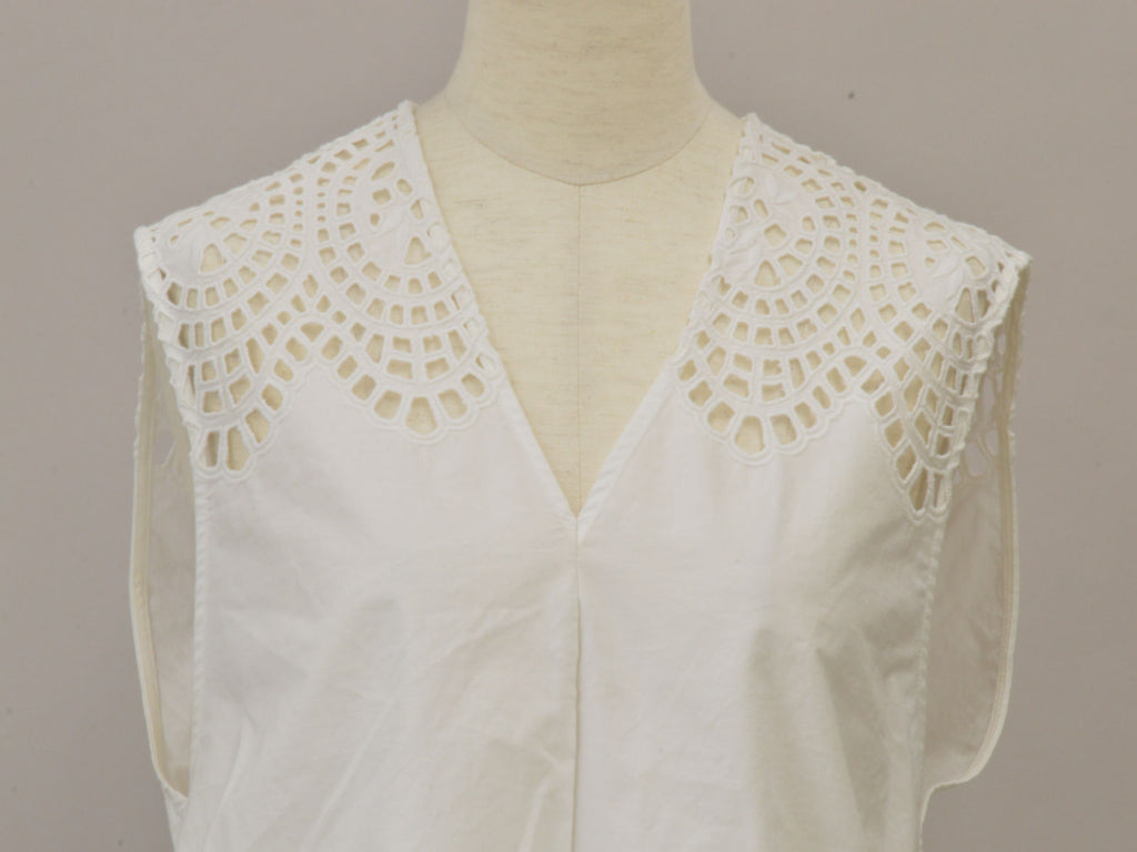 6(ROKU)＞COTTON EMBROIDERY BLOUSE/ブラウス marzinternational.com.au