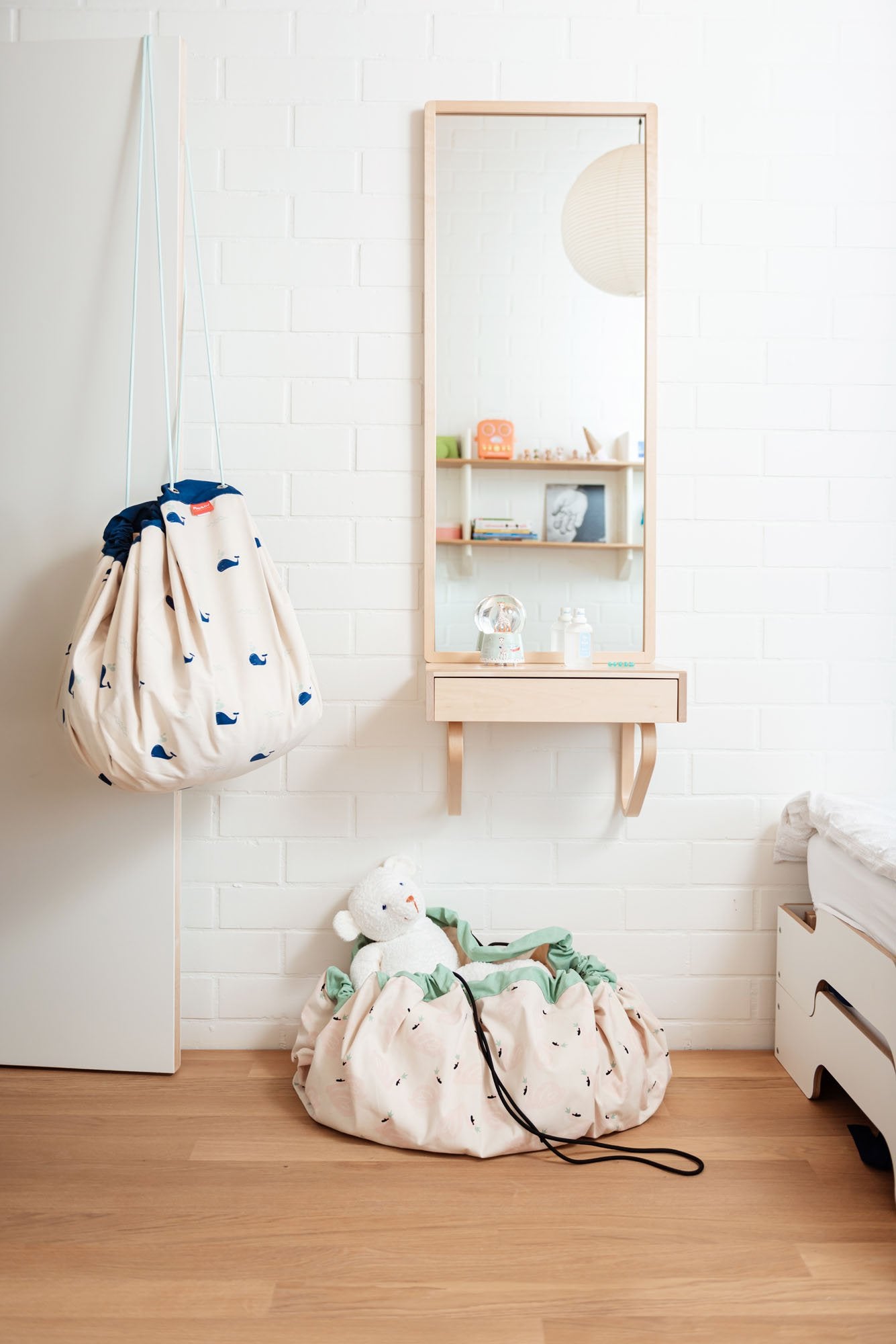 whale toy basket