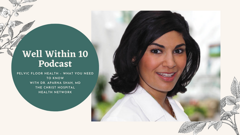 Dr. Aparna Shah Urogynecologist at The Christ Hospital Health Network profile pic and header for WISe Well Within 10 podcast