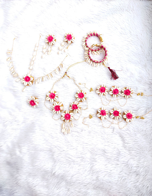 Shell Jewellery For Haldi/Baby Shower