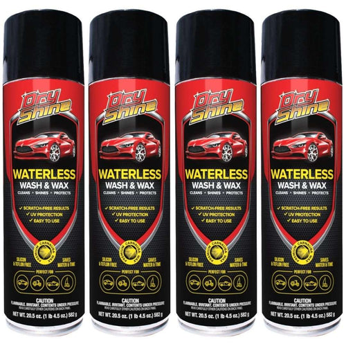 Dry Shine Waterless Car Wash and Wax, Dual Pile Microfiber Towel 2