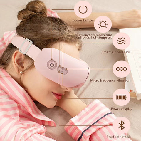 6 Heads Smart Electric Neck and Back Pulse Massager - Wellspines