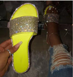Summer Women Basic Diamonds Sandals  Slip-On (8 Colors)