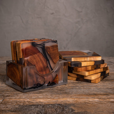 Epoxy Coasters - Traditional Timber LLC