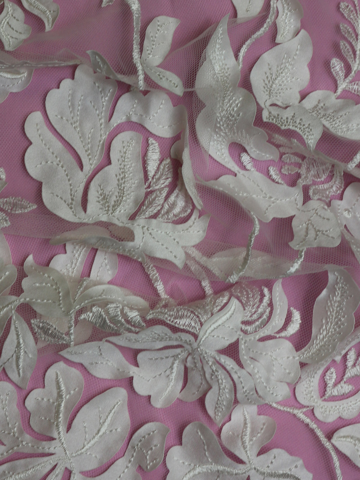 Wholesale Fabric: Venus Rose Stretch Lace Ivory » Fabric Merchants