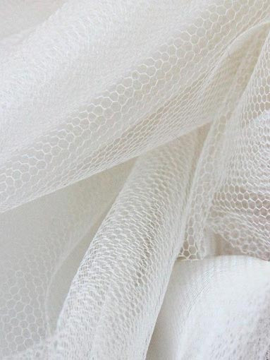 Ivory Silk Tulle (370cms/145") - Phenomenon