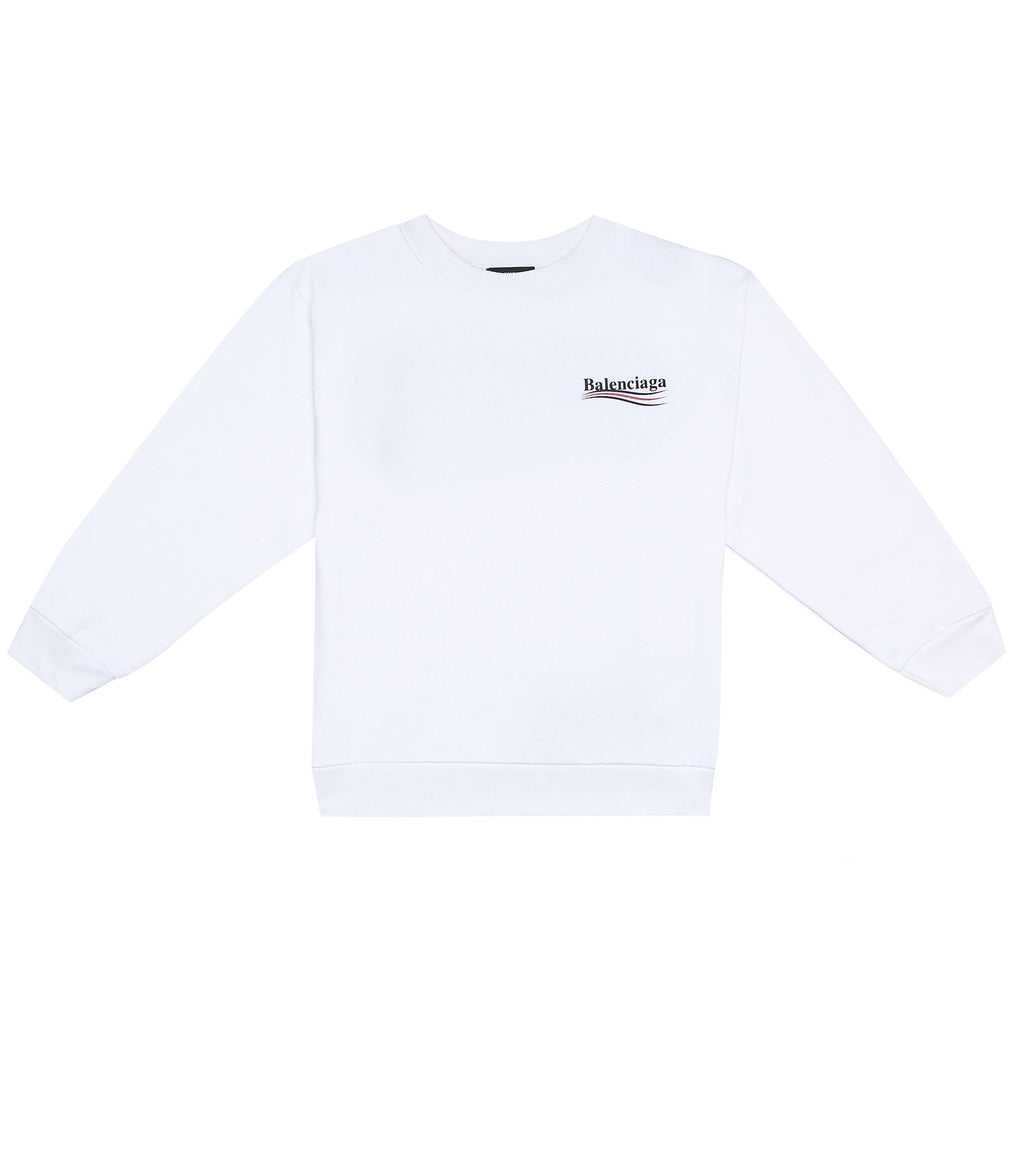 Balenciaga Sweatshirt in White  Lyst