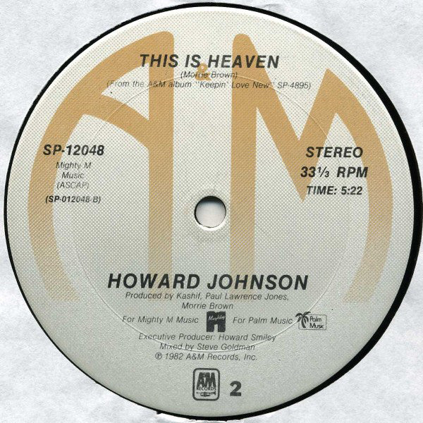 Howard Johnson : So Fine / This Is Heaven (12")