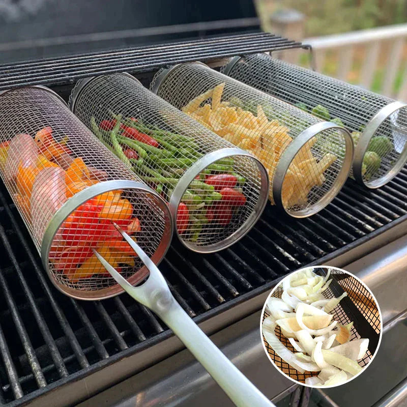 GrillMaster™ Handige grillmand voor barbecue – Wellana