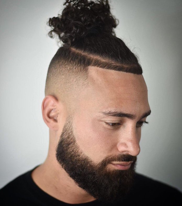 Top Knot + Top to White Gradient
