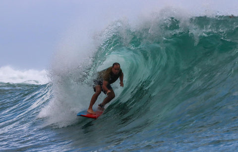 drew brophy surfing bocas del toro panama