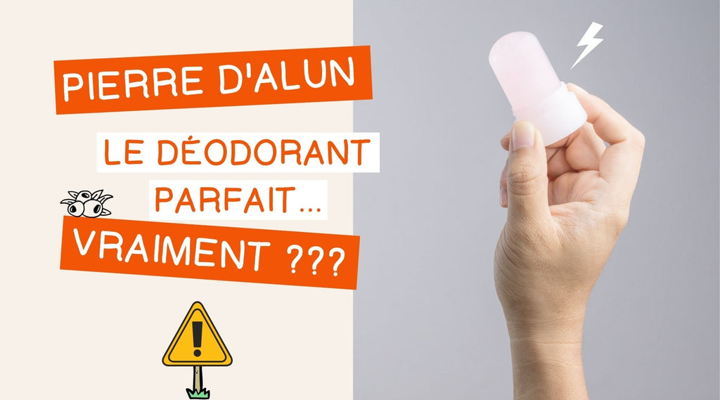 Pierre d'alun : déodorant naturel vraiment sans danger ?