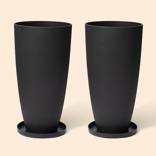  La Jolie Muse Tall Planters 26 Inch Large Flower Pots