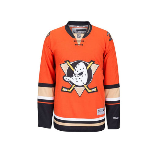 Reebok Anahiem Ducks Premier Replica Home NHL Hockey Jersey - Hollywood  Filane