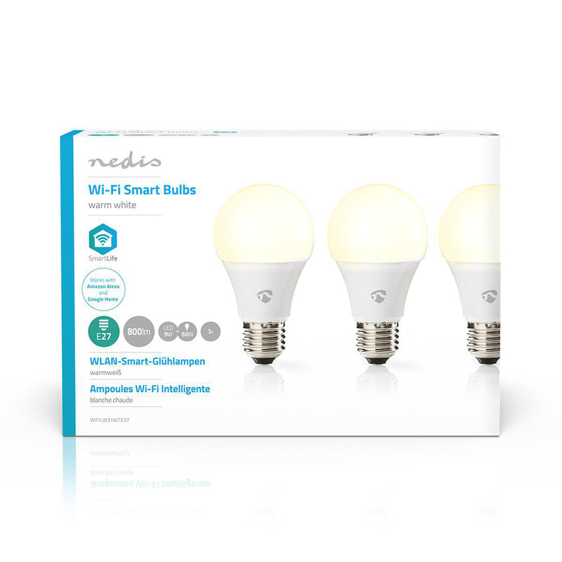 Aziatisch voetstappen Imitatie Nedis Wi-Fi Smart LED Bulb | Casa Vanti