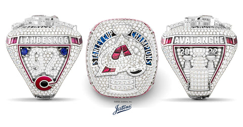 Colorado Avalanche 2022 Stanley cup championship ring