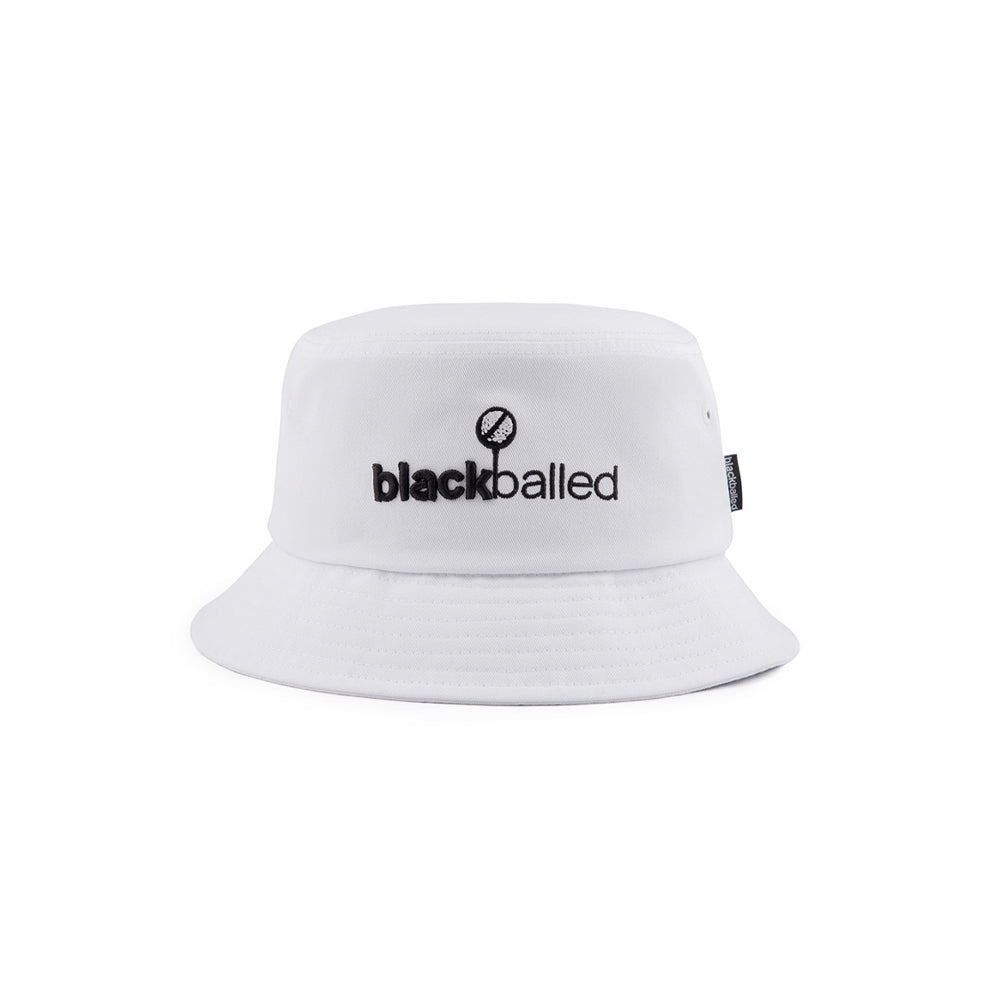 Buddha Bucket Hat (White) – Blackballed Golf