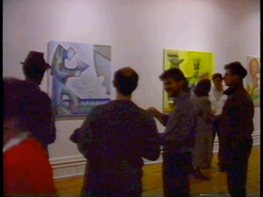 Matthew Giffin exhibit at Helio Galleries, NYC (1990)