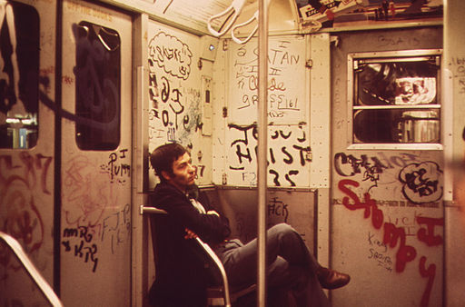 NYC subway, 1980's