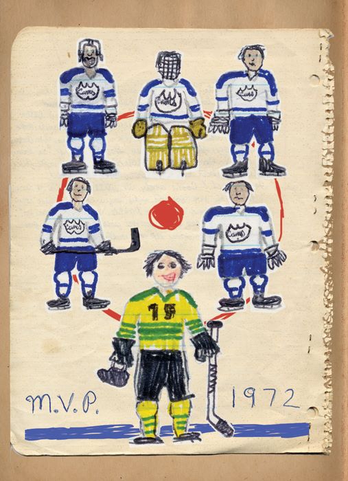 Matthew Giffin, Hockey Drawing 1972