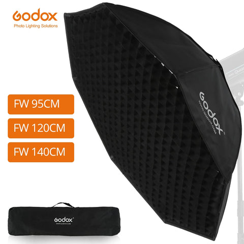  Godox 12x47 / 30x120cm Softbox Honeycomb Grid Strip Soft Box  Bowens Mount for Photo Studio Flash (FW 30x120(1PCS)) : Electronics