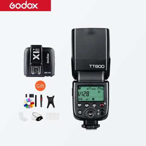 Godox TT600 2.4G Wireless Flash Speedlite Master/Slave Flash with Built-in  Trigger System Compatible for Canon Nikon Pentax Olympus Fujifilm Panasonic