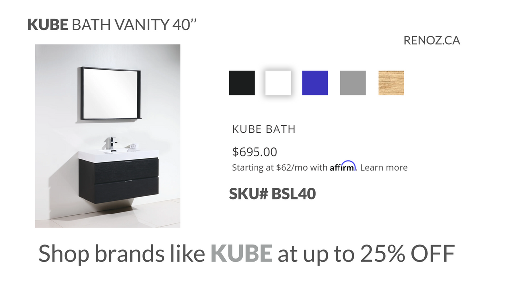 Why are bathroom vanities so expensive? 