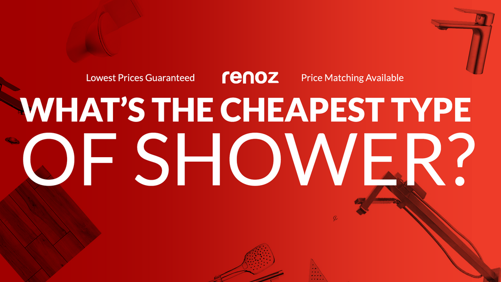 What's the cheapest type of shower?