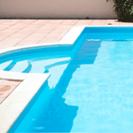 Chlorinated swimming pool
